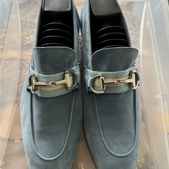 Donald J. Pliner | Shoes | Donald J Pliner Blue And Silver  display picture 3